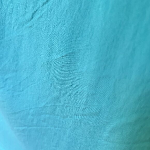 Vintage Silk Reversible Green and Blue Sleeveless Top 90s Y2k - Picture 13 of 17